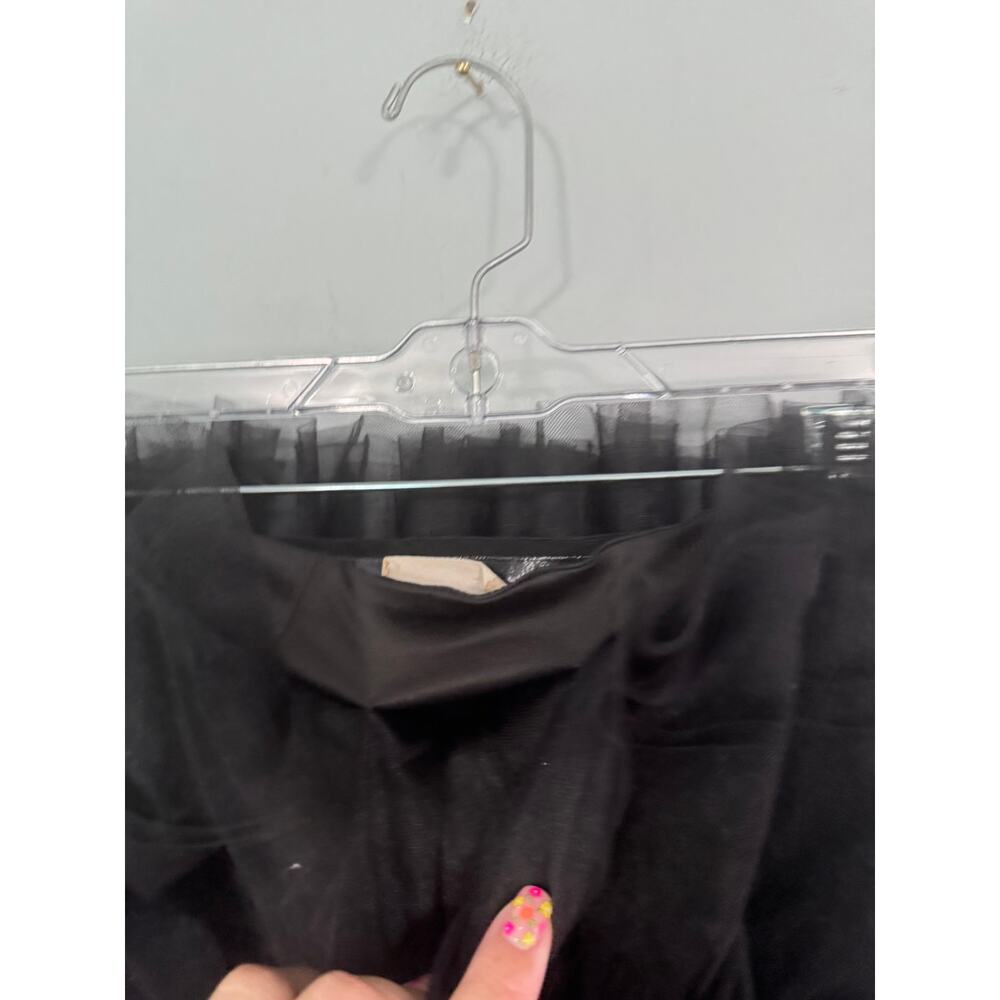 Altar'd State Classic Black Tiered Tulle Cocktail Dress Mini Women's Size Small - Picture 4 of 7